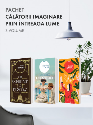 Pachet Călătorii imaginare prin întreaga lume 3 vol.