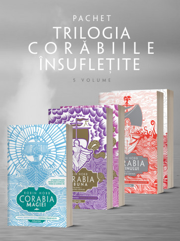 Pachet Trilogia CORĂBIILE ÎNSUFLEȚITE 5 vol