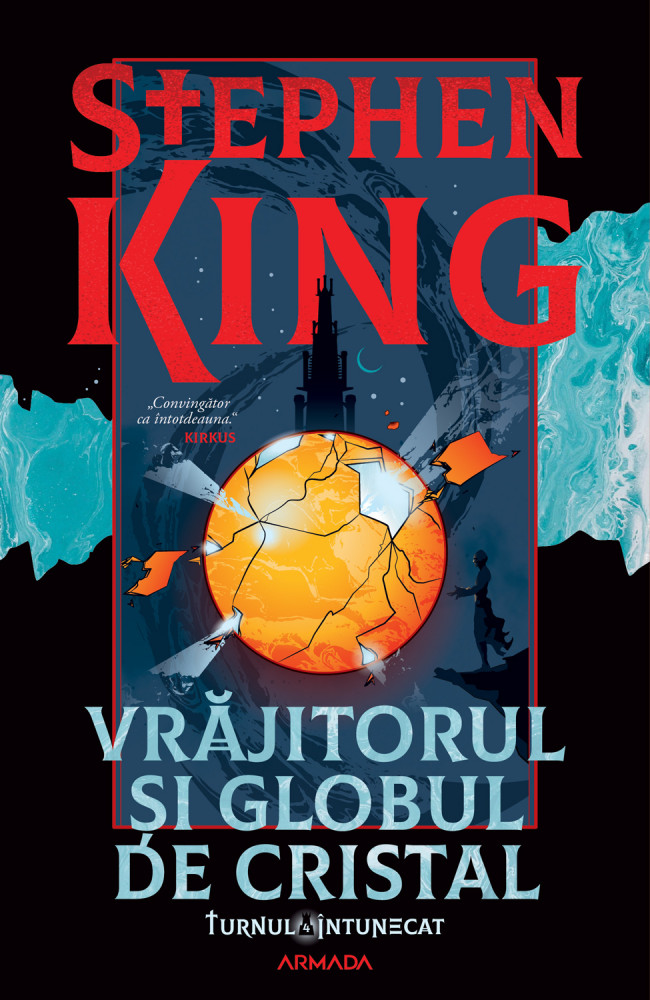 Vrăjitorul și globul de cristal - ediție sprayed edges (Seria TURNUL ÎNTUNECAT, partea a IV-a)